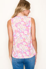 Load image into Gallery viewer, Womens Pink Sleeveless Shirt
