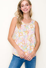 Load image into Gallery viewer, Womens Floral Printed SLeeveless Top
