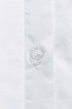 Load image into Gallery viewer, Womens White Padded Sleeveless Button Shirt - Lovell Boutique
