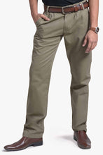 Load image into Gallery viewer, Mens Olive Chino Pants
