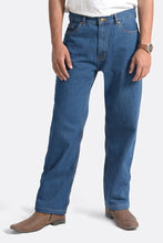 Load image into Gallery viewer, Mens Medium Wash Denim Pants
