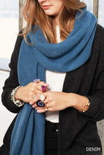 Load image into Gallery viewer, Textured Solid Oblong Scarf - Lovell Boutique
