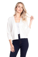 Load image into Gallery viewer, Open Bolero Knit Cardigan - Lovell Boutique
