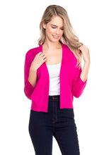 Load image into Gallery viewer, Open Bolero Knit Cardigan - Lovell Boutique
