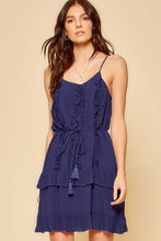 Load image into Gallery viewer, Womens Navy Cami Dress
