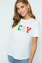 Load image into Gallery viewer, Women Vacay Patched T-Shirt
