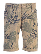 Load image into Gallery viewer, Boys Khaki Printed Shorts with Five Pockets
