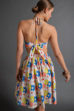 Load image into Gallery viewer, Womens Floral Printed Halter Dress
