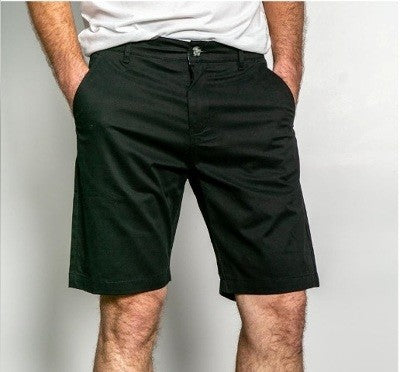 Mens Black Basic Shorts
