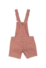 Load image into Gallery viewer, Girls Pink Overall Shorts
