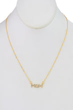 Load image into Gallery viewer, Rhinestone Pendant Necklace - Lovell Boutique

