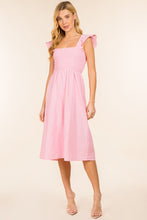 Load image into Gallery viewer, Womens Baby Pink Midi Dress

